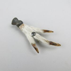 Ptarmigan claw brooch