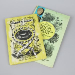 Garden birds & nests books x 2