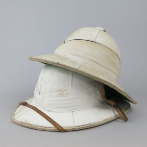 Pith helmets (white)