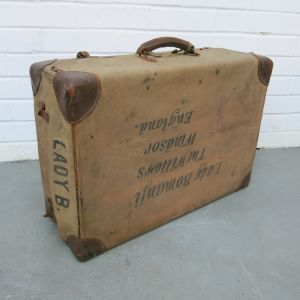 Leather suitcase 2