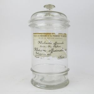 French museum apothecary jar
