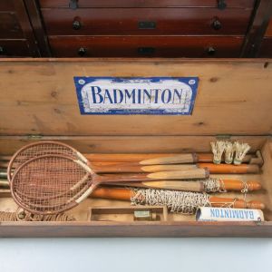 Vintage badminton set