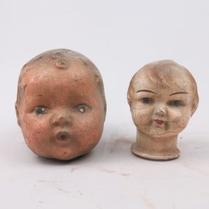 Doll's heads x 2 (b)