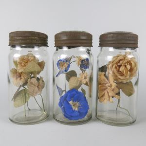 Jars of flowers (b)