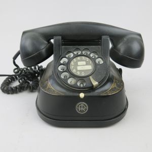 Vintage bakelite telephone