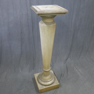 Wooden pedestal / torchere