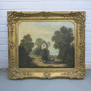 Oil painting - lanscape